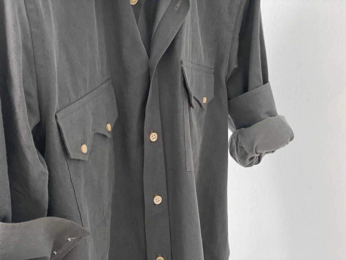 BUTCH Sawtooth Western Shirt in Chambray – Fayad