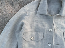 Cargar imagen en el visor de la galería, ZIGGY CPO Shirt in Pegaso Linen by Solbiati