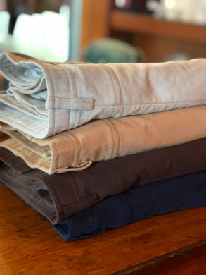 FIVEL Five Pocket Cotton Moleskin Trouser