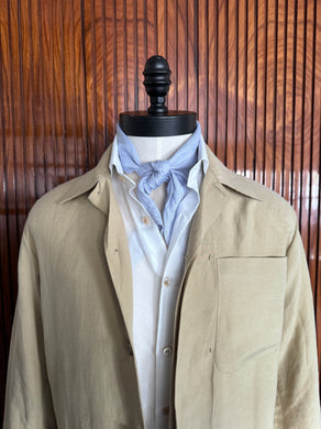 PABLO Chore Coat in “SOFTIME” 59% Linen / 41%Silk Loro Piana cloth
