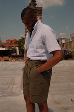 Cargar imagen en el visor de la galería, SAMMY Shirt in Light Seersucker fabric by Thomas Mason
