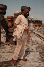 Load image into Gallery viewer, CEDRIC Pinstriped Trainer Trouser**