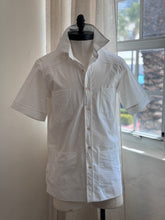 Load image into Gallery viewer, ERNIE Cabana in Light Seersucker fabric by Thomas Mason