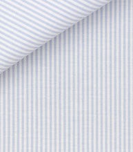 Cargar imagen en el visor de la galería, Bespoke Shirt in University Stripe American Oxford