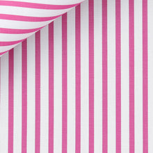 Cargar imagen en el visor de la galería, Bespoke Shirt in Royal Twill 100/2 Awning Stripe cloth by Thomas Mason