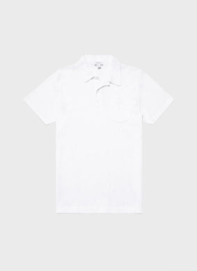 Riviera Polo Shirt in White
