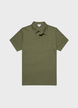 Load image into Gallery viewer, Riviera Polo Shirt in Moss Green