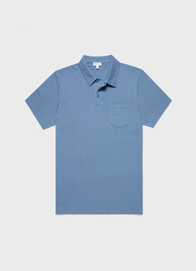 Riviera Polo Shirt in Como Blue