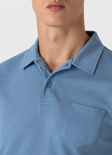 Load image into Gallery viewer, Riviera Polo Shirt in Como Blue