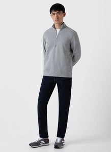 Loopback Half Zip Sweatshirt
