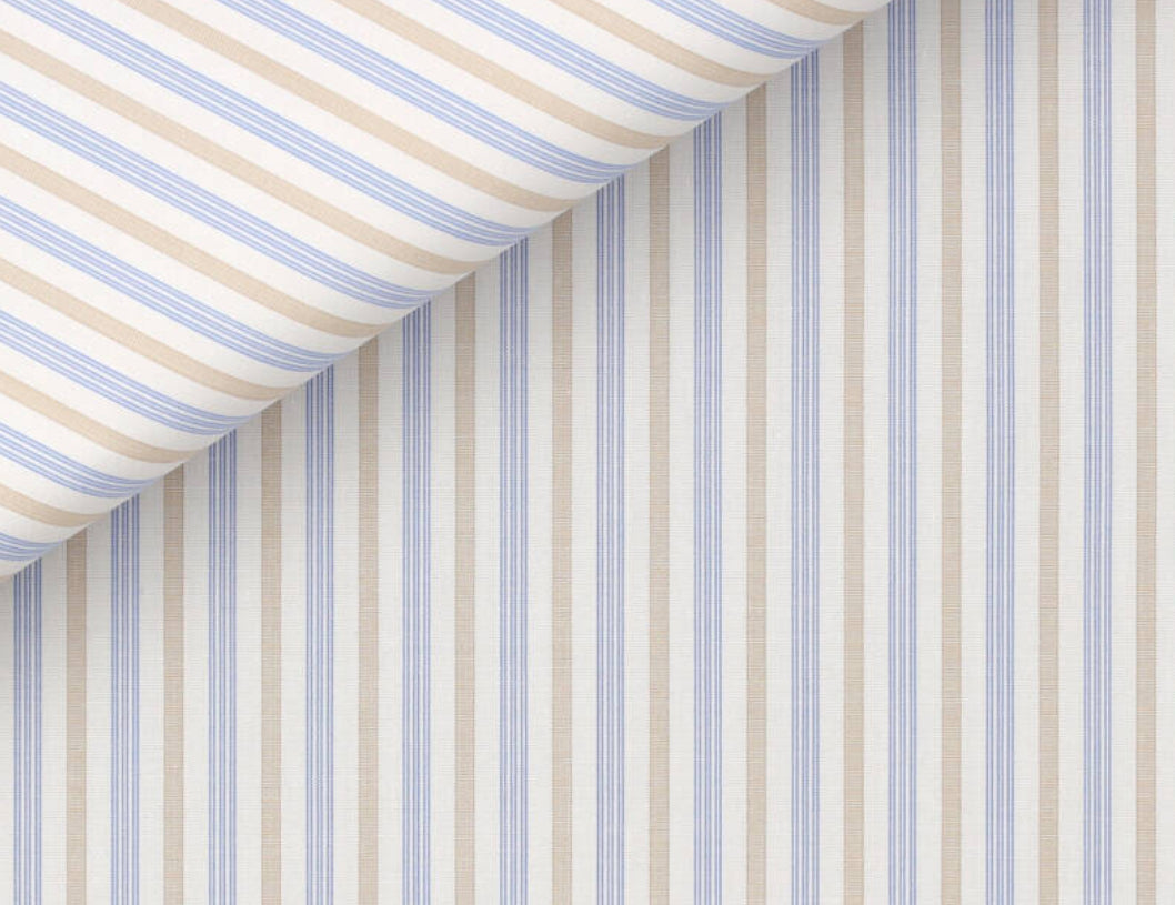 SS25 Seasonal Bespoke Shirt in Piumino 100-120