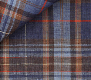 SS25 Seasonal Bespoke Guayabera in Sahara Luxury by Albini