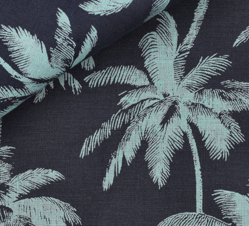 SS25 Seasonal Bespoke Guayabera in Sahara Print by Albini