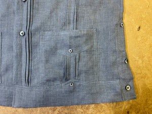 ADAM Short Sleeve Linen Guayabera