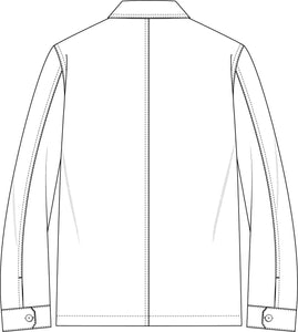 PABLO Chore Coat in “SOFTIME” 59% Linen / 41%Silk Loro Piana cloth
