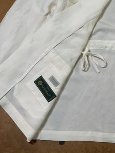 TEDDY Overshirt in Linen & Silk cloth by Loro Piana