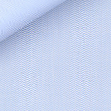 Cargar imagen en el visor de la galería, MICHELLIN Guayabera in Royal Twill Herringbone 100/2 Cotton