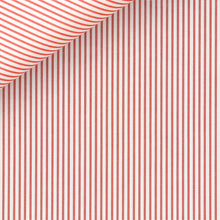 Cargar imagen en el visor de la galería, Portland Pinstripe Stripe 120/2 fabric by Thomas Mason Bespoke