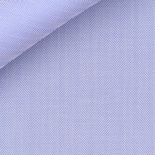 Cargar imagen en el visor de la galería, MICHELLIN Guayabera in Royal Twill Herringbone 100/2 Cotton