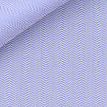 Cargar imagen en el visor de la galería, Bespoke Guayabera in Royal Twill Herringbone 100/2 Cotton