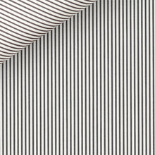 Cargar imagen en el visor de la galería, Portland Pinstripe Stripe 120/2 fabric by Thomas Mason Bespoke