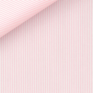 Silver Bengal Stripe (I) 100/2 fabric by Thomas Mason Bespoke*