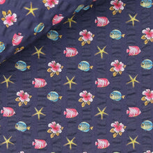 Cargar imagen en el visor de la galería, Crinkle Seersucker Fabric by Thomas Mason