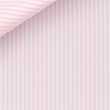 Cargar imagen en el visor de la galería, Portland Candy Stripe 120/2 fabric by Thomas Mason Bespoke **