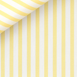 Silver Awning Stripe (II) 100/2 fabric by Thomas Mason Bespoke*