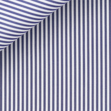 Load image into Gallery viewer, Portland Candy Stripe 120/2 fabric by Thomas Mason Bespoke **