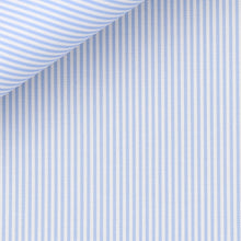 Cargar imagen en el visor de la galería, Bespoke Shirt in Royal Twill  100/2 Bengal Stripe cloth by Thomas Mason
