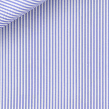 Cargar imagen en el visor de la galería, Bespoke Shirt in Royal Twill  100/2 Bengal Stripe cloth by Thomas Mason