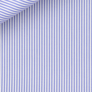 Bespoke Shirt in Royal Twill  100/2 Bengal Stripe cloth by Thomas Mason