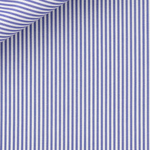 Cargar imagen en el visor de la galería, Bespoke Shirt in Royal Twill  100/2 Bengal Stripe cloth by Thomas Mason