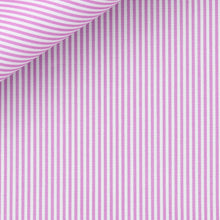 Cargar imagen en el visor de la galería, Bespoke Shirt in Royal Twill  100/2 Bengal Stripe cloth by Thomas Mason