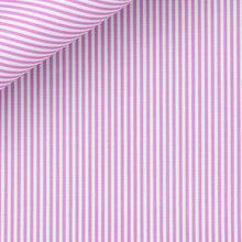 Cargar imagen en el visor de la galería, Bespoke Shirt in Royal Twill  100/2 Bengal Stripe cloth by Thomas Mason