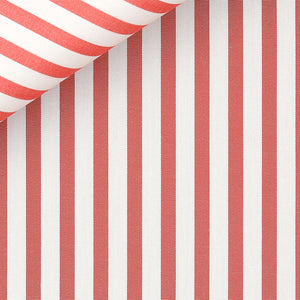 Silver Awning Stripe (II) 100/2 fabric by Thomas Mason Bespoke*