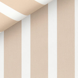 Downing Cotton Stripe fabric by Thomas Mason