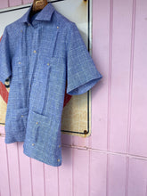 Load image into Gallery viewer, ADAM Guayabera in Prince of Wales Linen