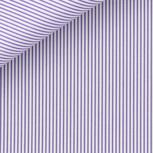 Portland Pinstripe Stripe 120/2 fabric by Thomas Mason Bespoke