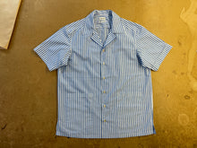 Cargar imagen en el visor de la galería, Chambray Stripe fabric by Thomas Mason