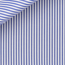 Load image into Gallery viewer, Portland Candy Stripe 120/2 fabric by Thomas Mason Bespoke **