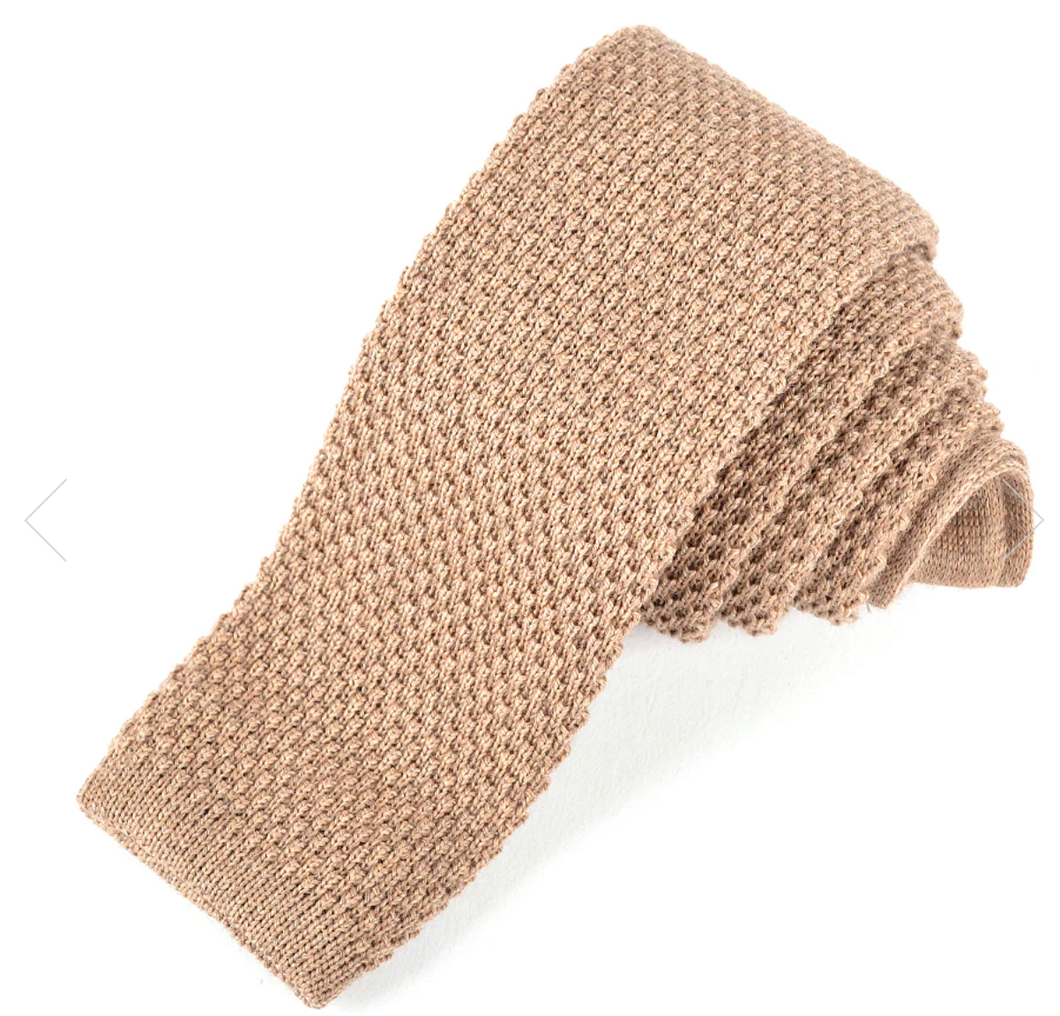 Wool Knit Tie