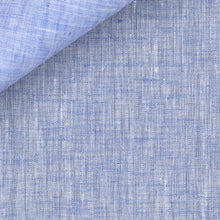 Cargar imagen en el visor de la galería, Bespoke Linen Shirt in Sahara cloth by Thomas Mason