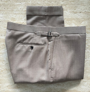 MANUEL Super 140's Cavalry Twill Dress Trouser Made-to-Order