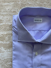Cargar imagen en el visor de la galería, Lavender Bengal Stripe Shirt - Made in USA