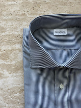 Load image into Gallery viewer, Navy Bengal Stripe Shirt - Made in USA