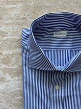 Load image into Gallery viewer, Blue Bengal Stripe Shirt - Made in USA