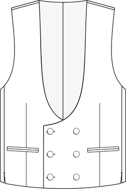 Dipper Vest / Pre Tied Bow Set