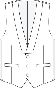 Victor Vest / Pre Tied Bow Set